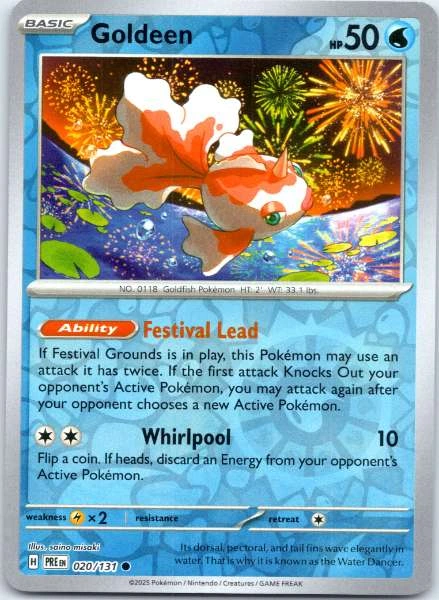 Goldeen - Prismatic Evolutions #020/131