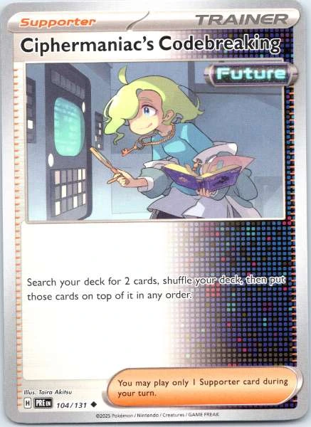 Ciphermaniac's Codebreaking - Prismatic Evolutions #104/131