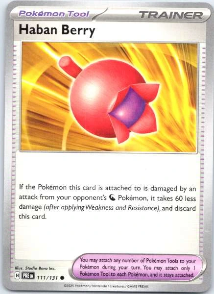 Haban Berry - Prismatic Evolutions #111/131