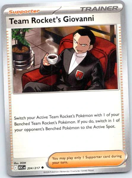 Team Rocket's Giovanni - Ascended Heroes #204/217