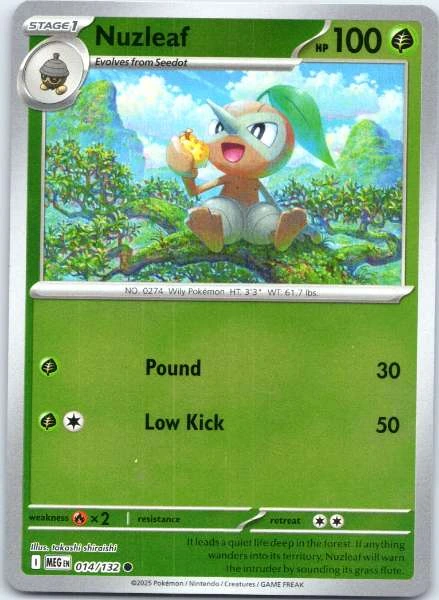 Nuzleaf - Mega Evolution #014/132