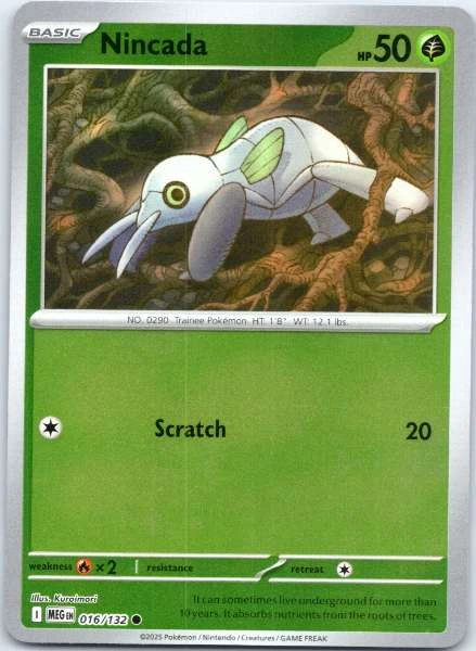Nincada - Mega Evolution #016/132