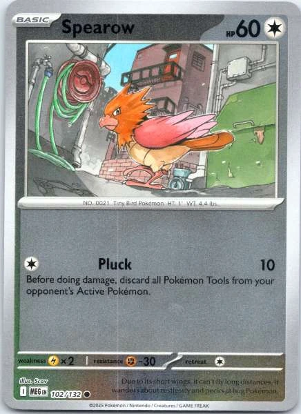 Spearow - Diamond & Pearl #102/132