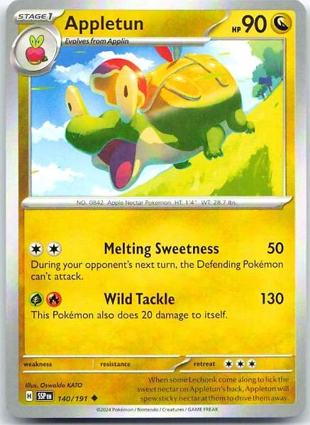 Appletun - Surging Sparks #140/191