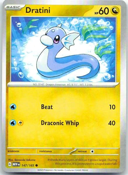 Dratini - Scarlet & Violet 151 #147/165