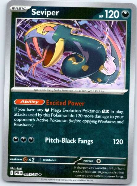 Seviper - Phantasmal Flames #062/094