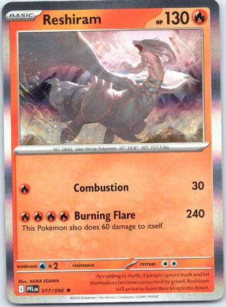 Reshiram - Phantasmal Flames #017/094