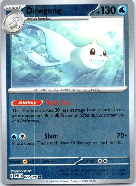 Dewgong - Phantasmal Flames #022/094