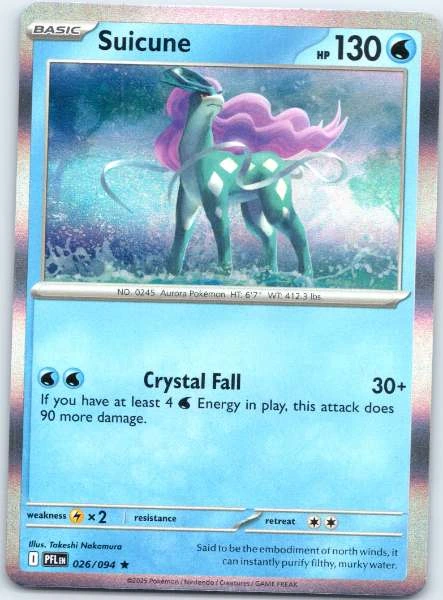 Suicune - Phantasmal Flames #026/094