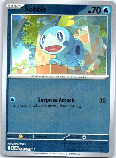 Sobble - Mega Evolution #039/132