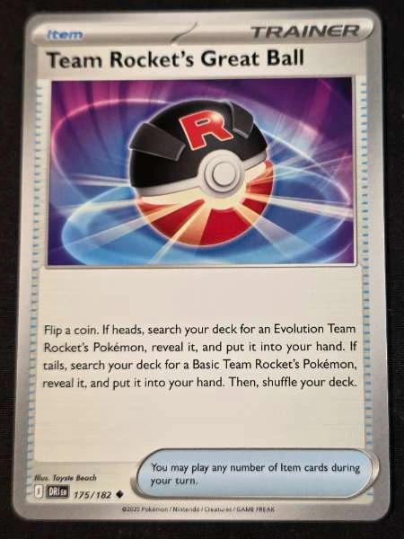 Team Rocket's Great Ball - Destined Rivals #175/182