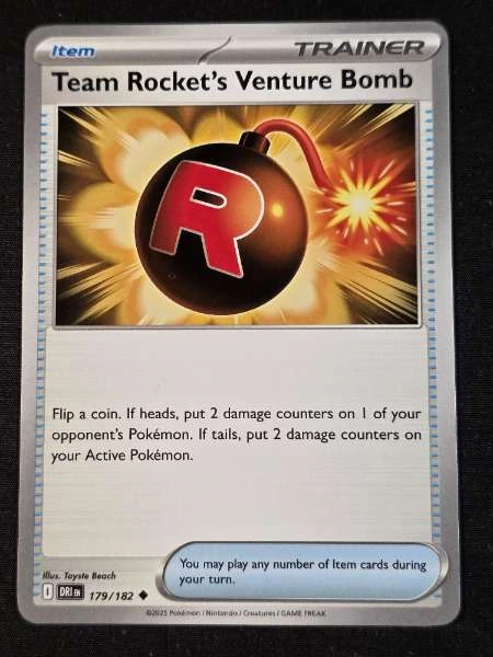 Team Rocket's Venture Bomb - Destined Rivals #179/182