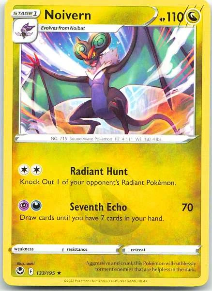 Noivern - Silver Tempest #133/195