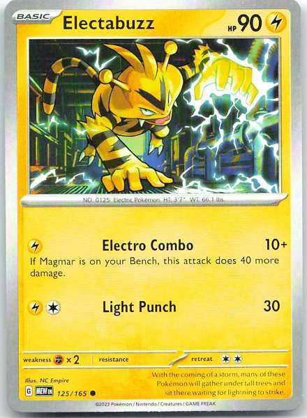 Electabuzz - 151 #125/165