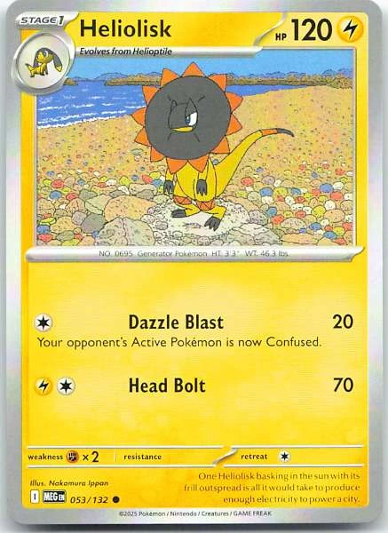 Heliolisk - Mega Evolution #053/132