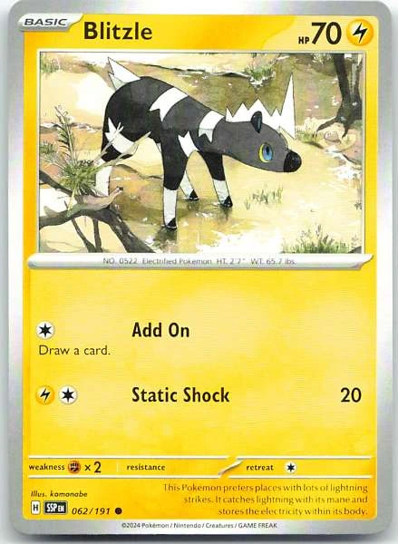 Blitzle - Surging Sparks #062/191