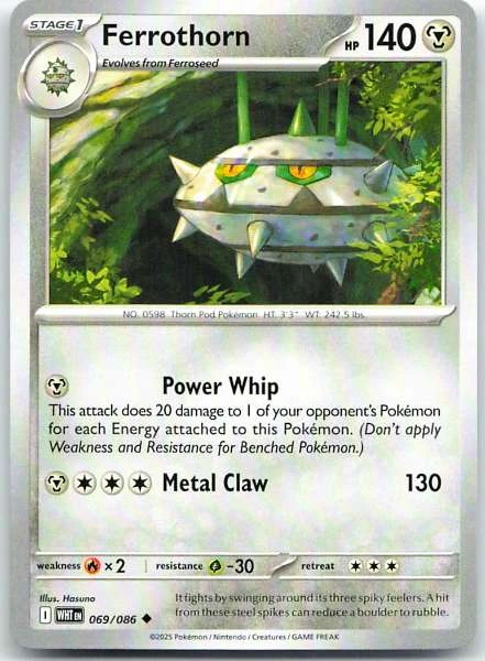 Ferrothorn - White Flare #069/086