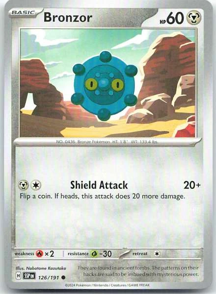 Bronzor - Surging Sparks #126/191