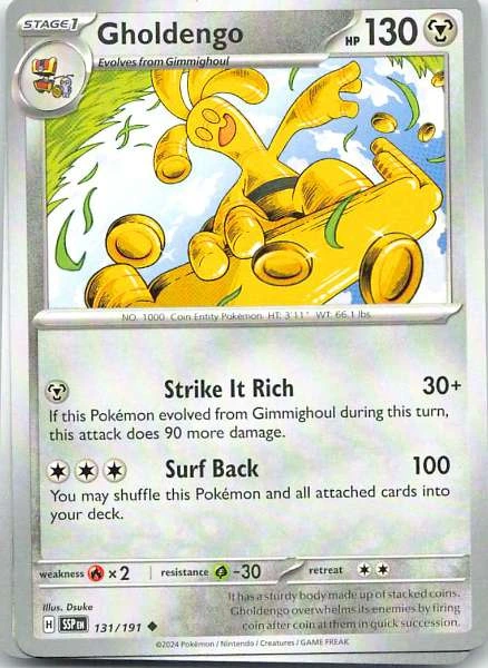 Gholdengo - Surging Sparks #131/191