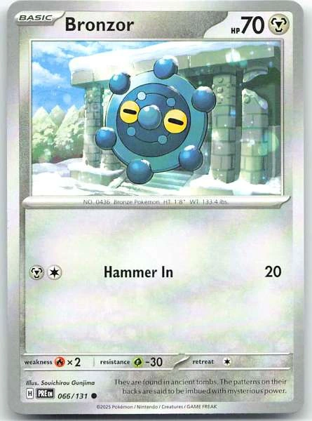 Bronzor - Prismatic Evolutions #066/131