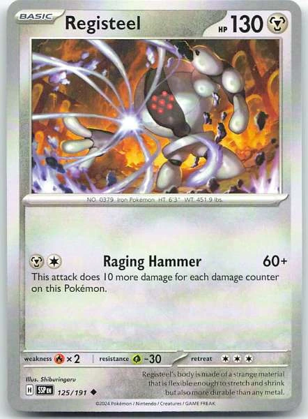 Registeel - Surging Sparks #125/191