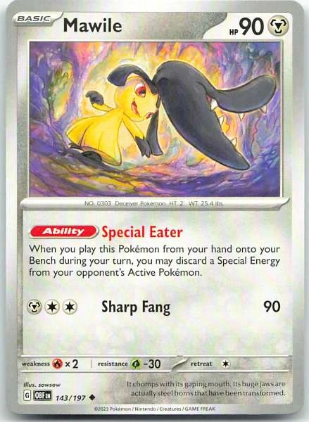 Mawile - Obsidian Flames #143/197