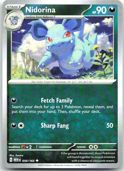 Nidorina - 151 #030/165