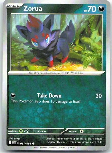 Zorua - White Flare #061/086