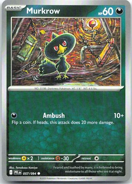 Murkrow - Phantasmal Flames #057/094