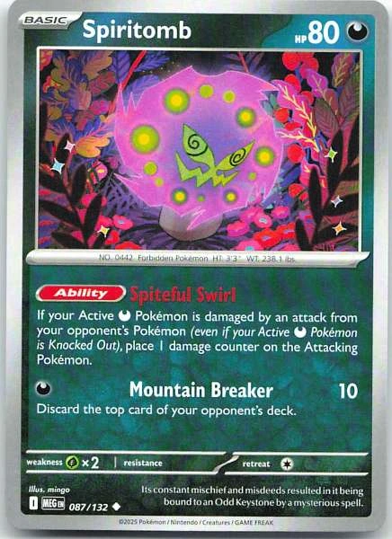 Spiritomb - Platinum: Arceus #087/132
