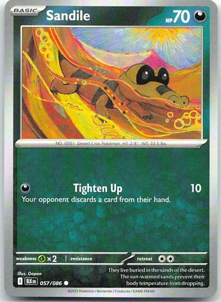 Sandile - Black Bolt #057/086