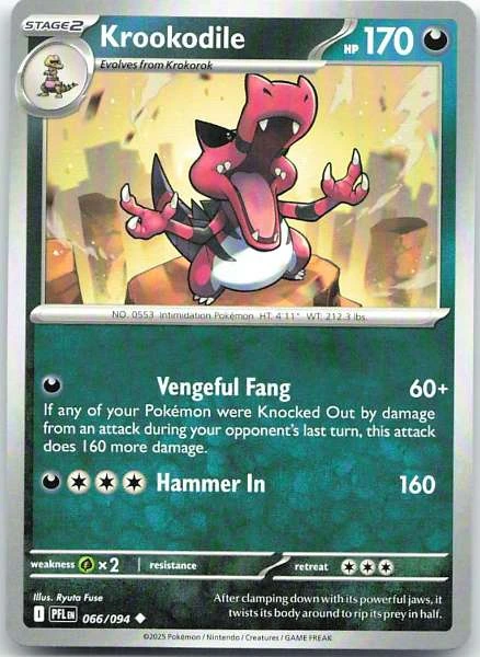 Krookodile - Phantasmal Flames #066/094