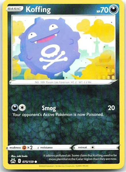 Koffing - Crown Zenith #075/159