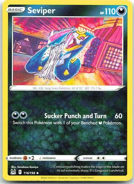 Seviper - Lost Origin #116/196