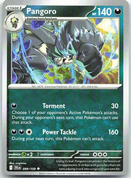 Pangoro - Journey Together #099/159