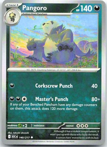 Pangoro - Ascended Heroes #140/217