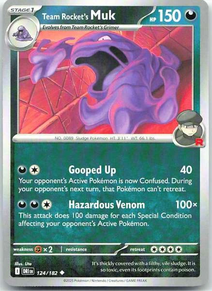 Team Rocket's Muk - Destined Rivals #124/182