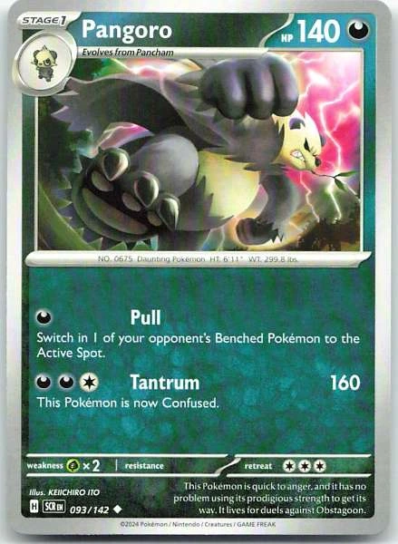 Pangoro - Stellar Crown #093/142