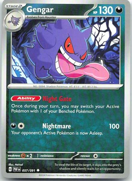 Gengar - Paldean Fates #057/091