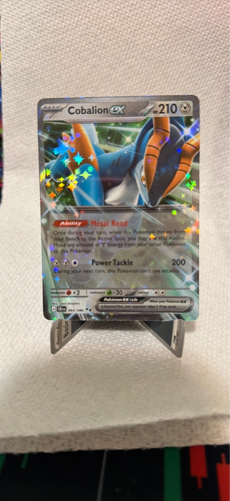 Cobalion ex - Chaos Rising #064/086
