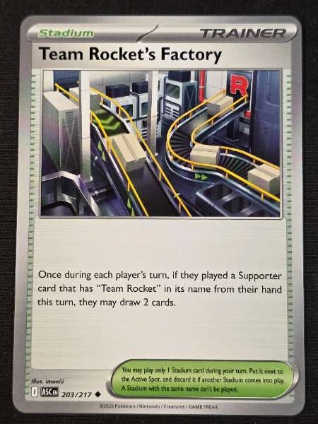 Team Rocket's Factory - Ascended Heroes #203/217