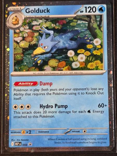 Golduck - Mega Evolution Promo #008