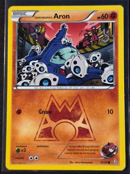 Team Magma's Aron - Double Crisis #12/34