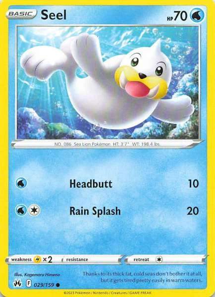 Seel - Crown Zenith #029/159