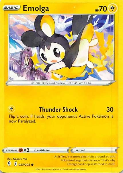 Emolga - Evolving Skies #057/203