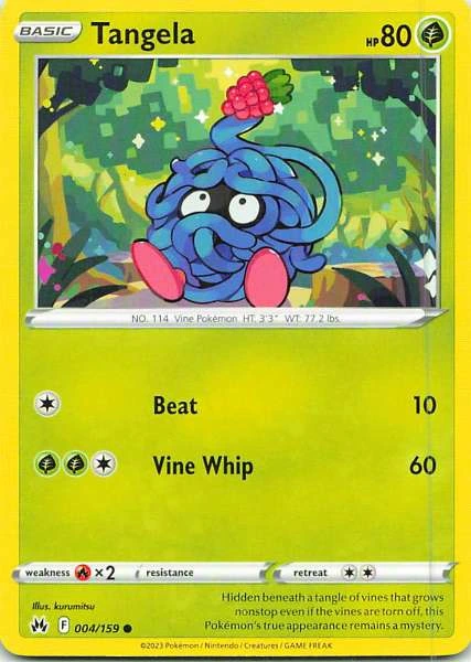 Tangela - Crown Zenith #004/159