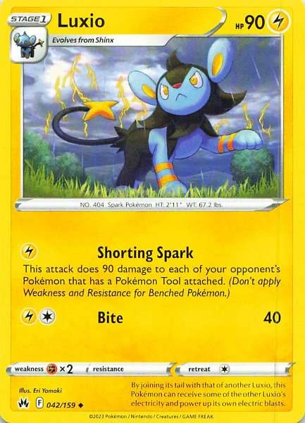 Luxio - Crown Zenith #042/159