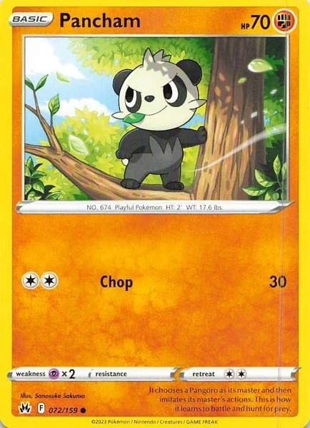 Pancham - Crown Zenith #072/159