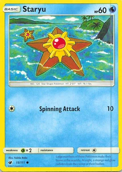 Staryu - Crimson Invasion #15/111