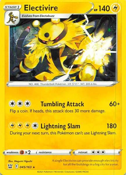 Electivire - Battle Styles #045/163